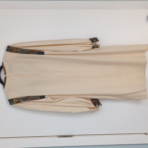 80sVTG Francesca of Damon Beaded Dress - Picture 9 of 10